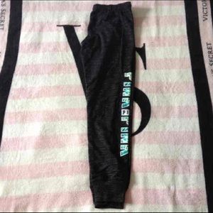 *SOLD* Victoria's Secret Pink Tropical Gym Pant